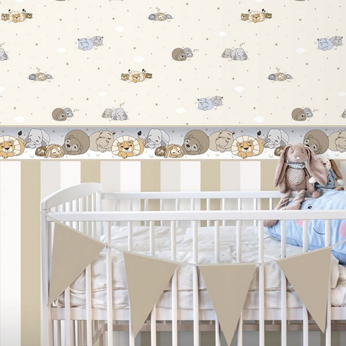 Papel Tapiz Treboli 10 M X 0.53 Infantil Papel Laminado Base Non Woven 581-2 Debut