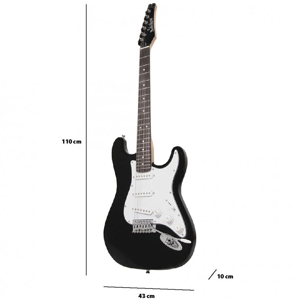 Guitarra Eléctrica Blaze- Bk Negra Babilon