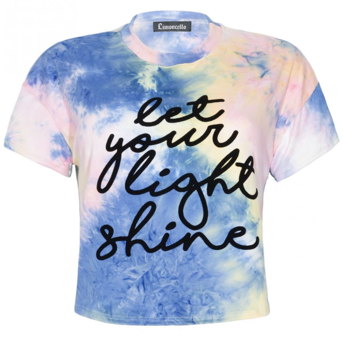 Blusa Degradado Multicolor con Grafico Limoncello