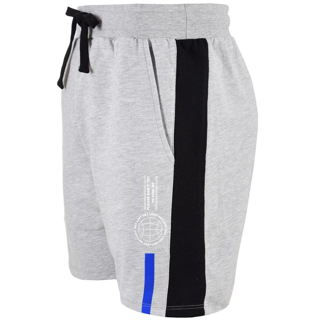 Short Gris Claro con Franja para Caballero Marca Fukka Modelo B31B505
