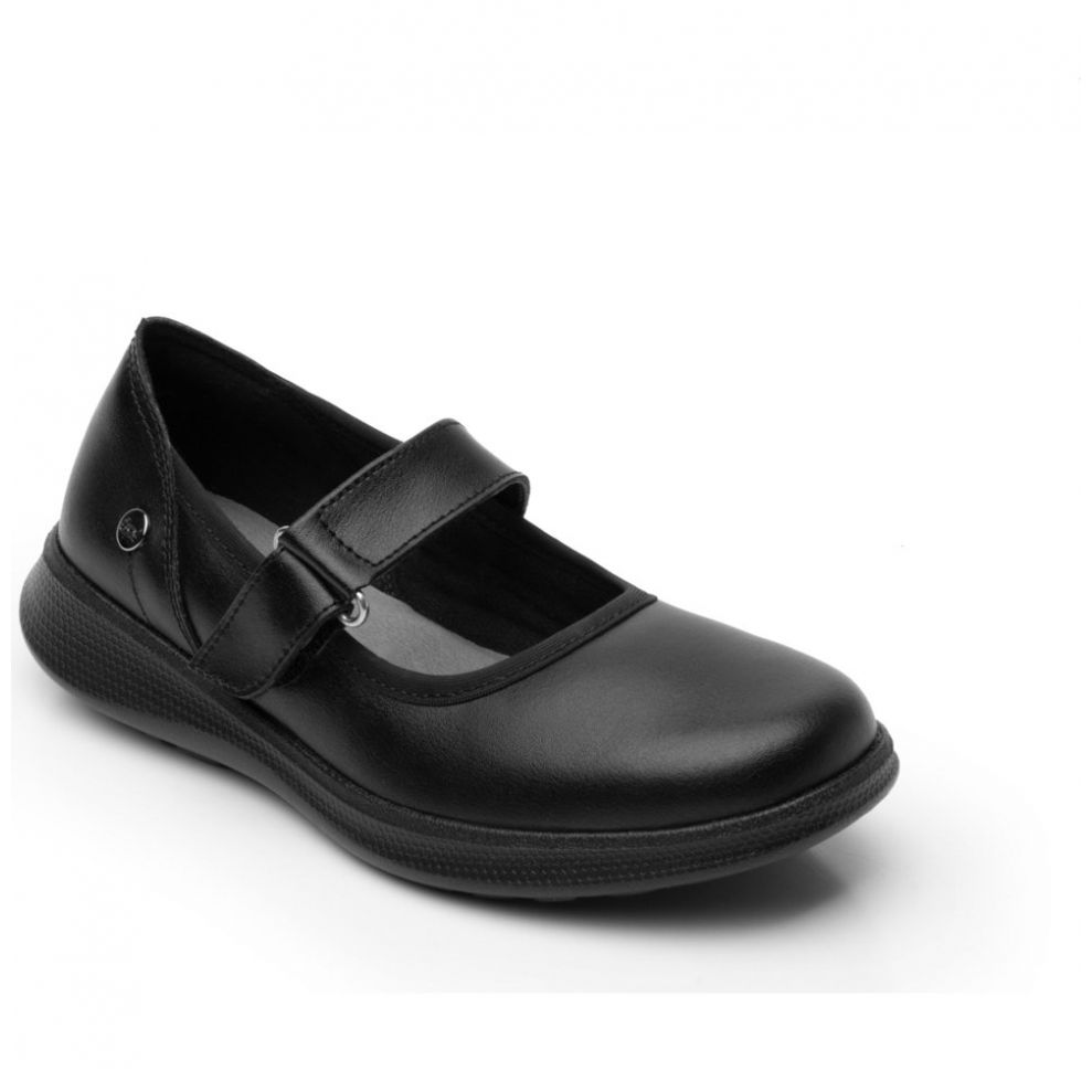 Zapato Escolar Negro para Niña Flexi Modelo 103902N