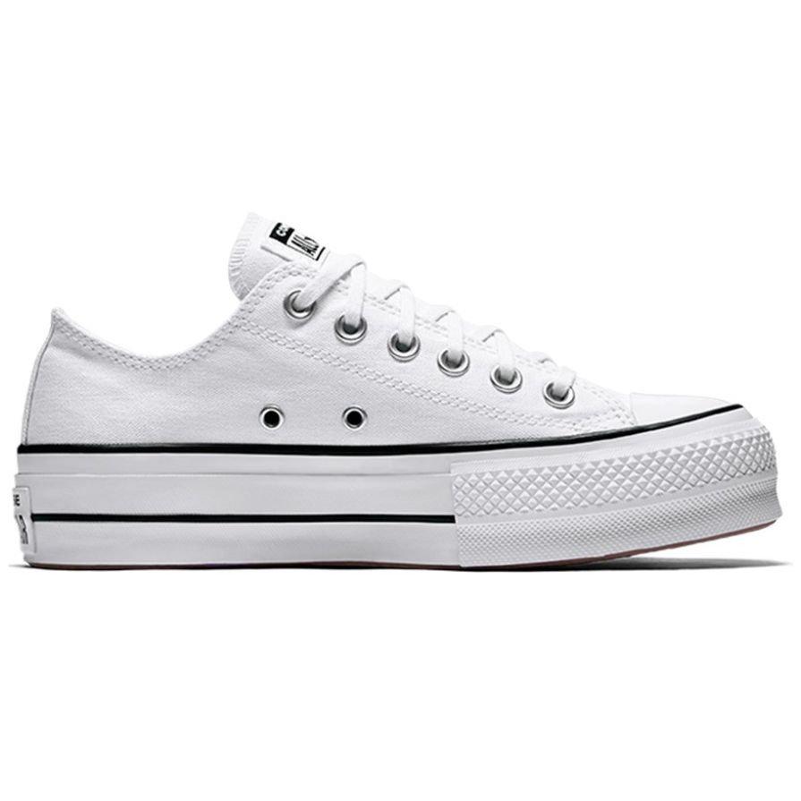 Tenis Choclo Blanco con Plataforma Converse