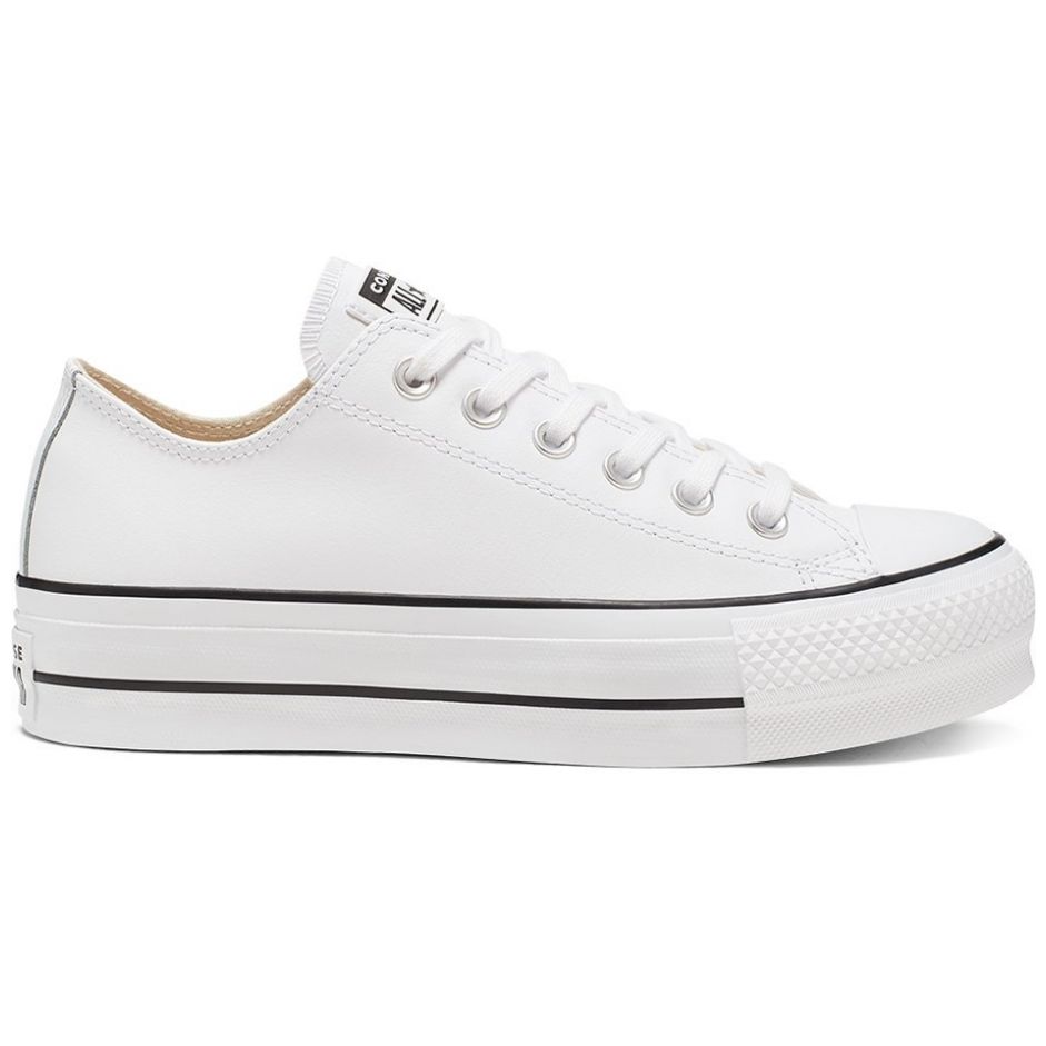 Tenis Choclo Blanco con Plataforma Converse