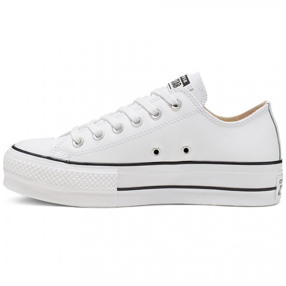 Tenis Choclo Blanco con Plataforma Converse