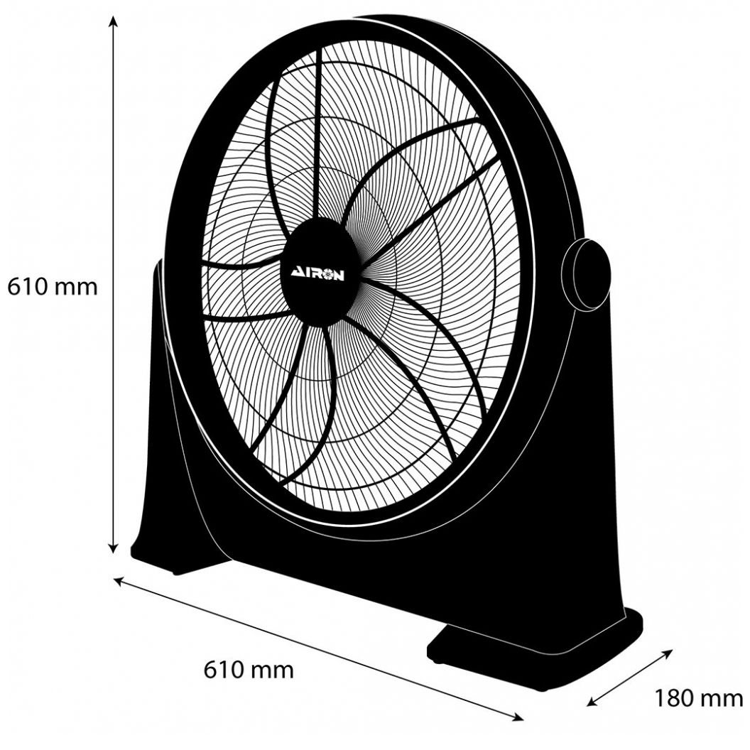 Ventilador de Piso 20" Airon Gfp50