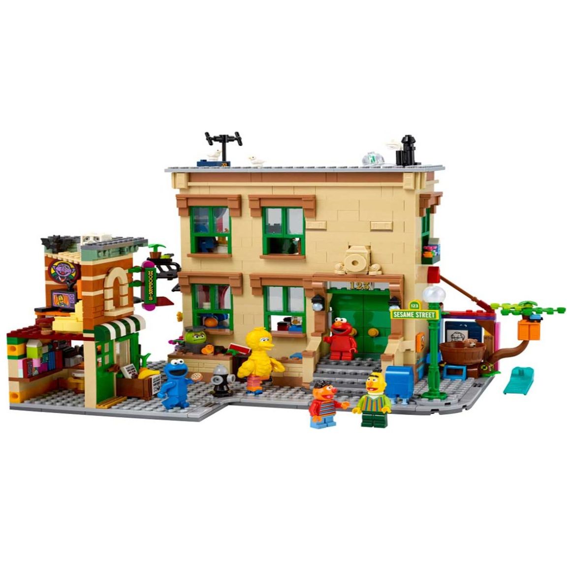 123 Plaza Sesamo Lego Ideas