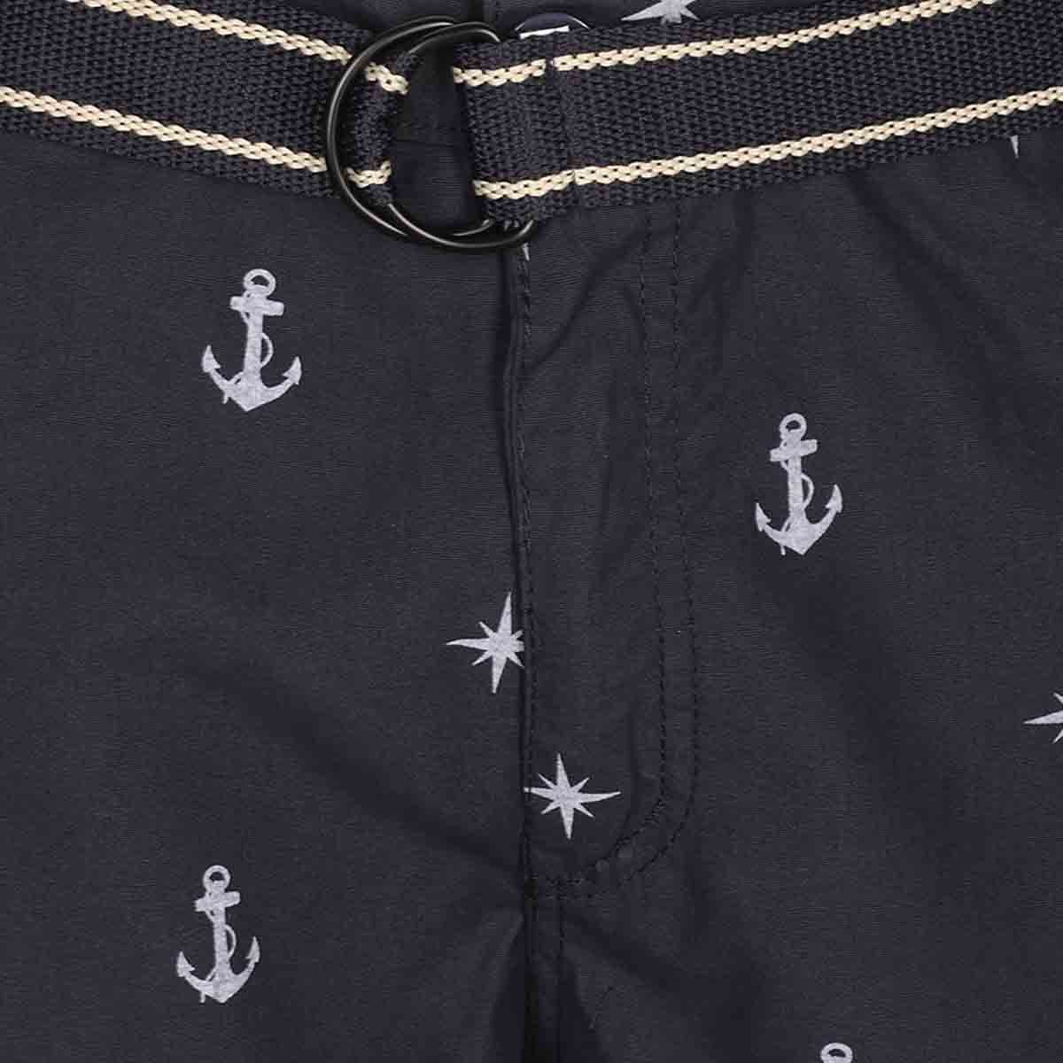 Bermuda para Hombre con Diseño de Anclas Tim Men