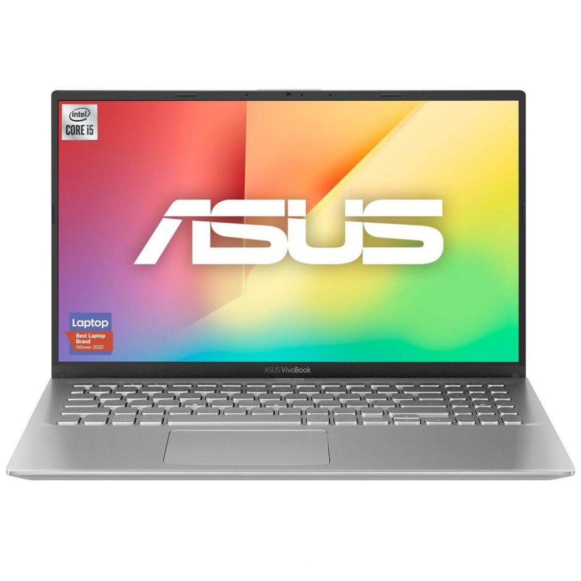 Laptop Asus 15.6"  X512Ja Ci5 10Th 12G 1Tb+ 256Ssd Plata