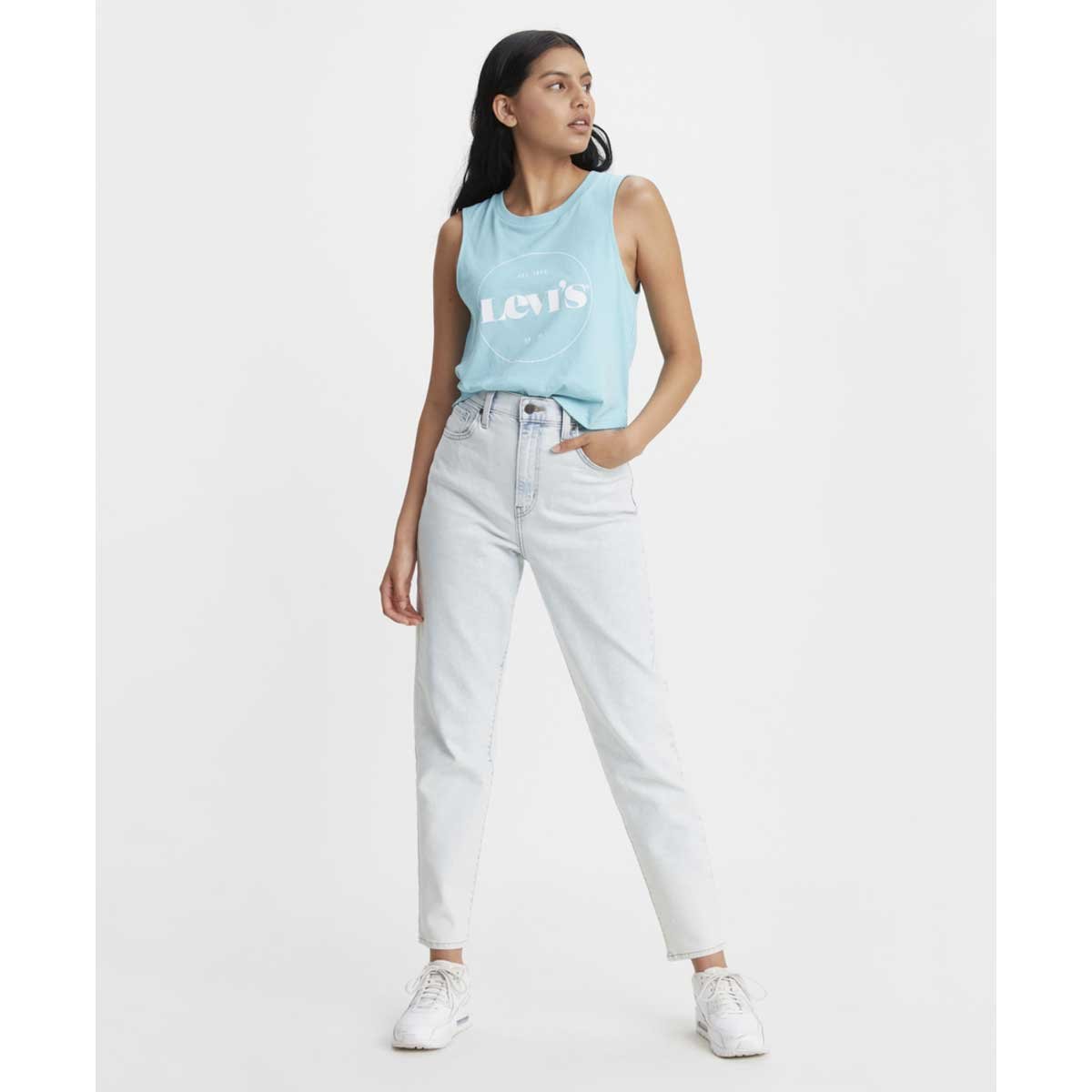 Jeans High Waisted Taper Levis