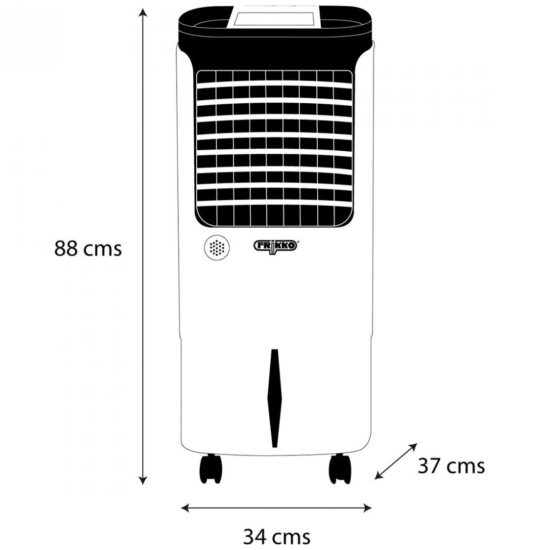 Enfriador de Aire 20 Lt Frikko F1400P-Cr