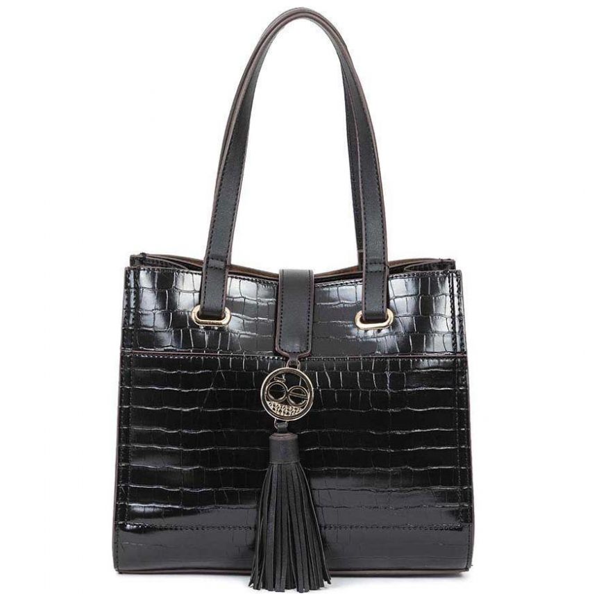 Bolso Satchel Cloe Negro
