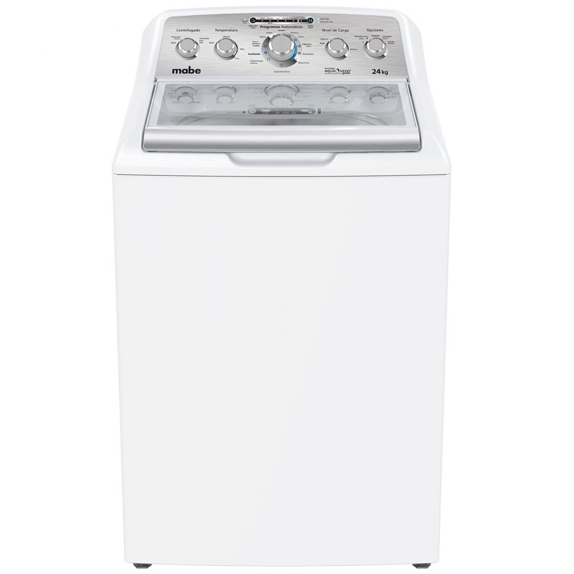 Lavadora Mabe Carga Superior 24Kg Lma74215Wbab0 Blanca