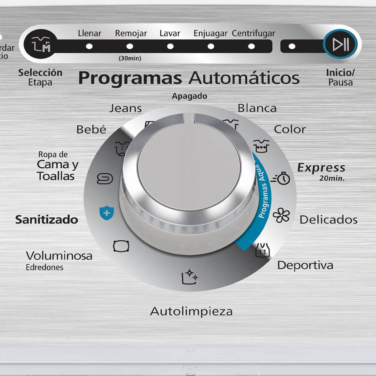 Lavadora Mabe Carga Superior 24Kg Lma74215Wbab0 Blanca