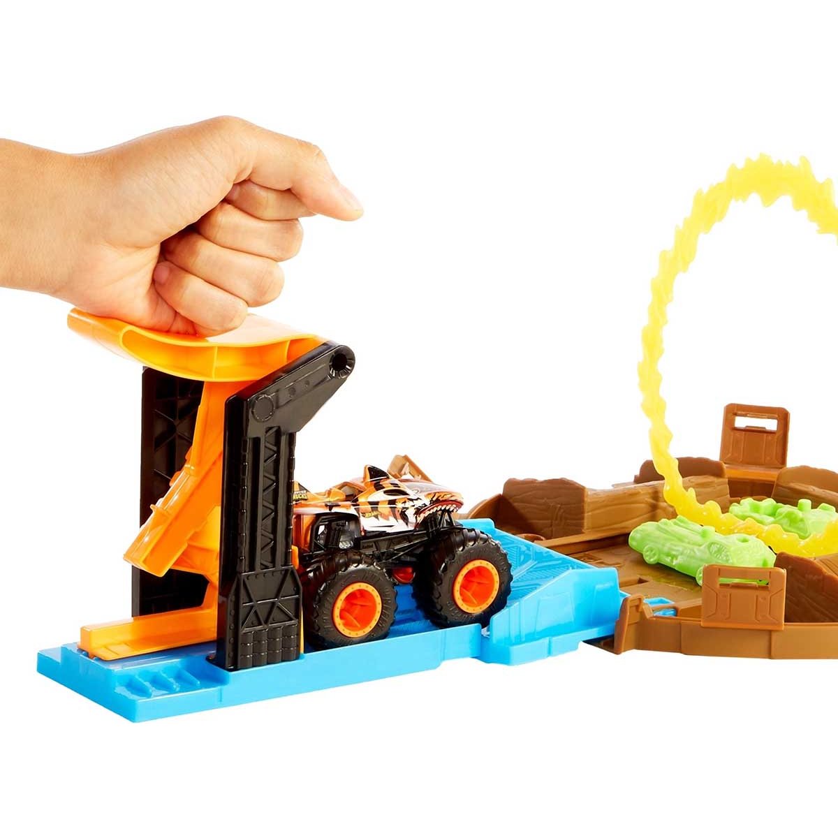 Monster Trucks Llanta de Acrobacias Hot Wheels