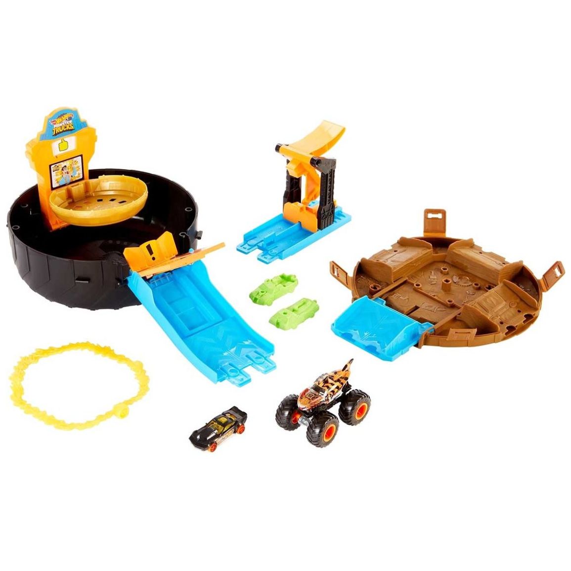 Monster Trucks Llanta de Acrobacias Hot Wheels