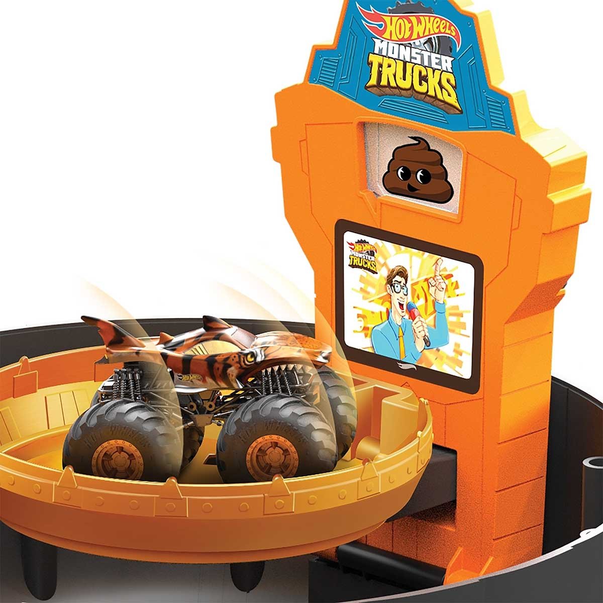 Monster Trucks Llanta de Acrobacias Hot Wheels