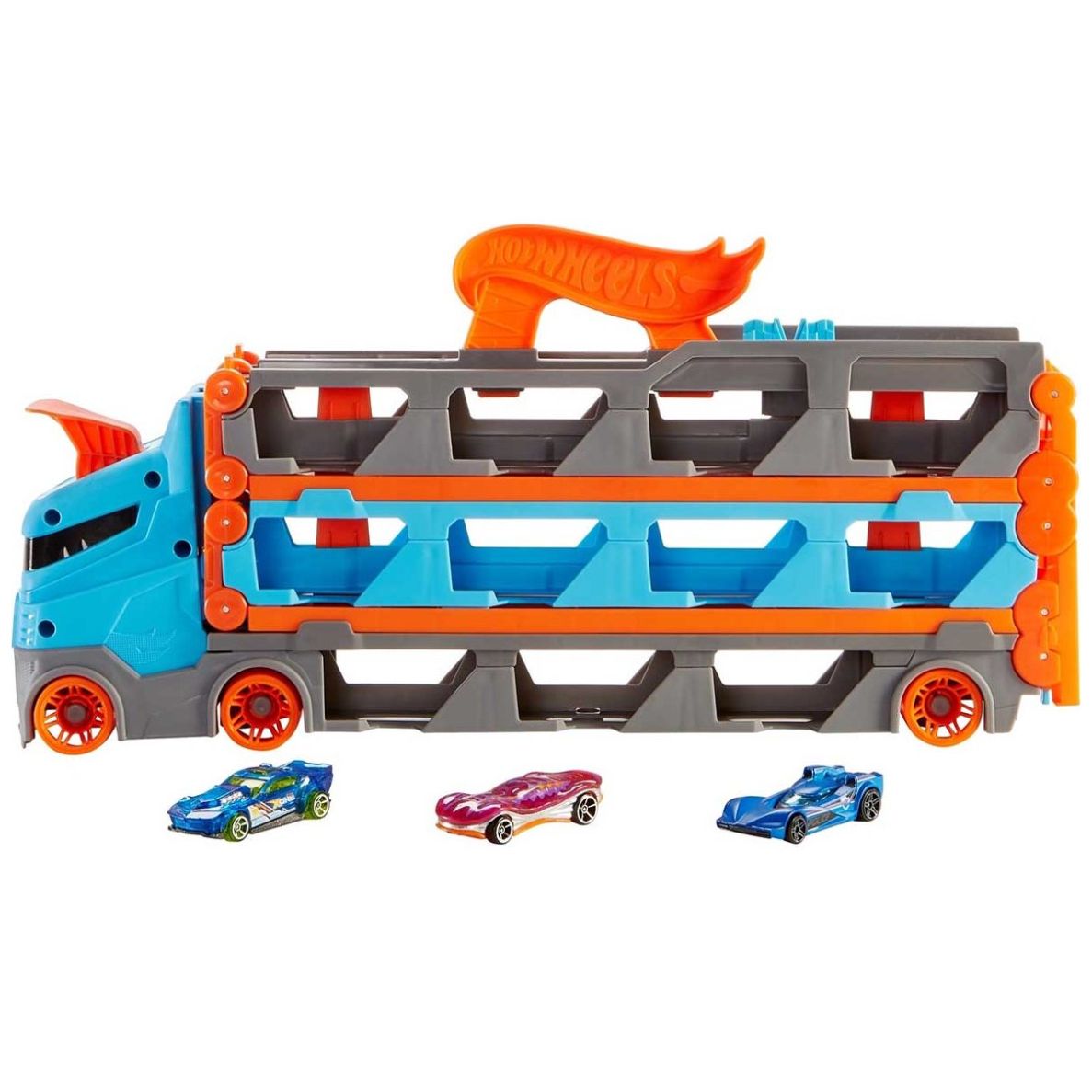 City Remolque Pista de Carreras Hot Wheels
