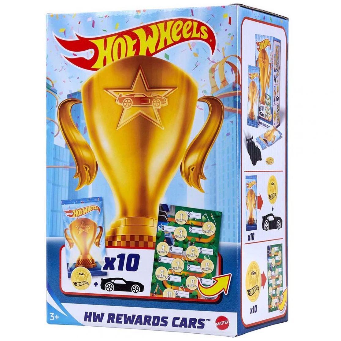 Die Cast Paquete 10 Diecasts Sorpresa Hot Wheels