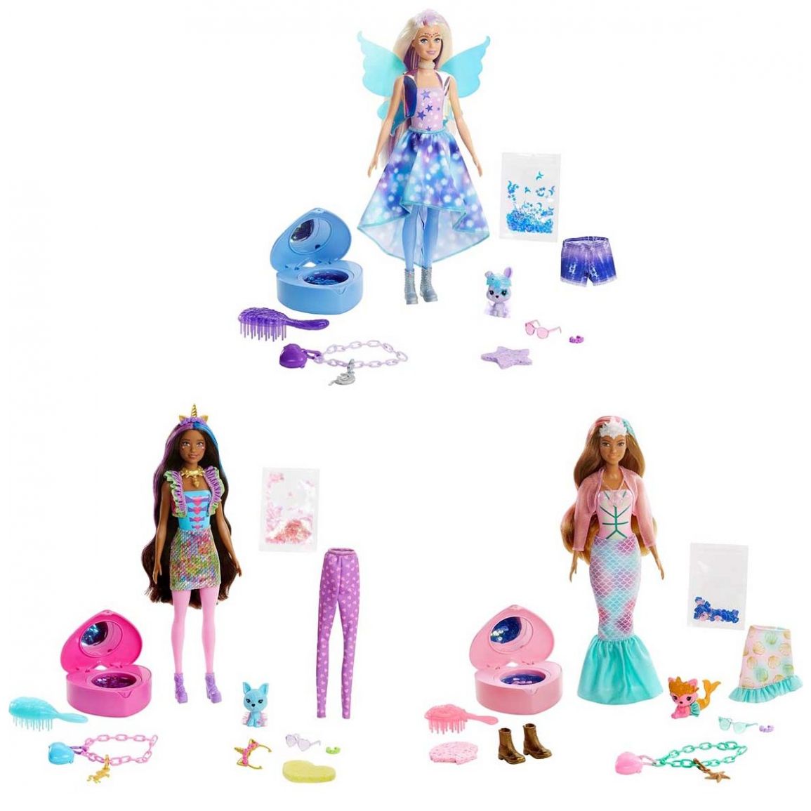 Barbie Color Reveal Moda de Fantas a