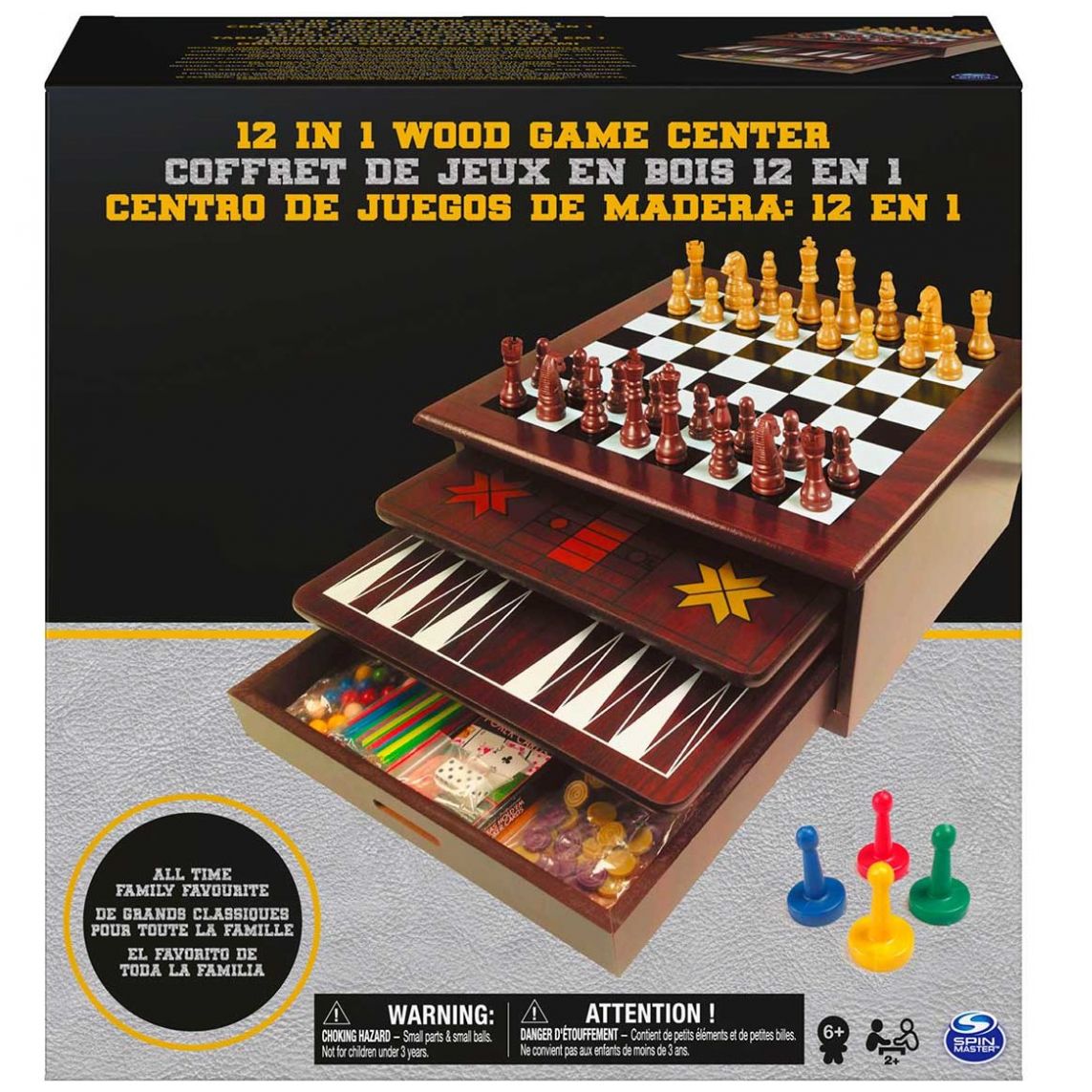 Set de 12 Juegos Deluxe Cardinal Spin Master