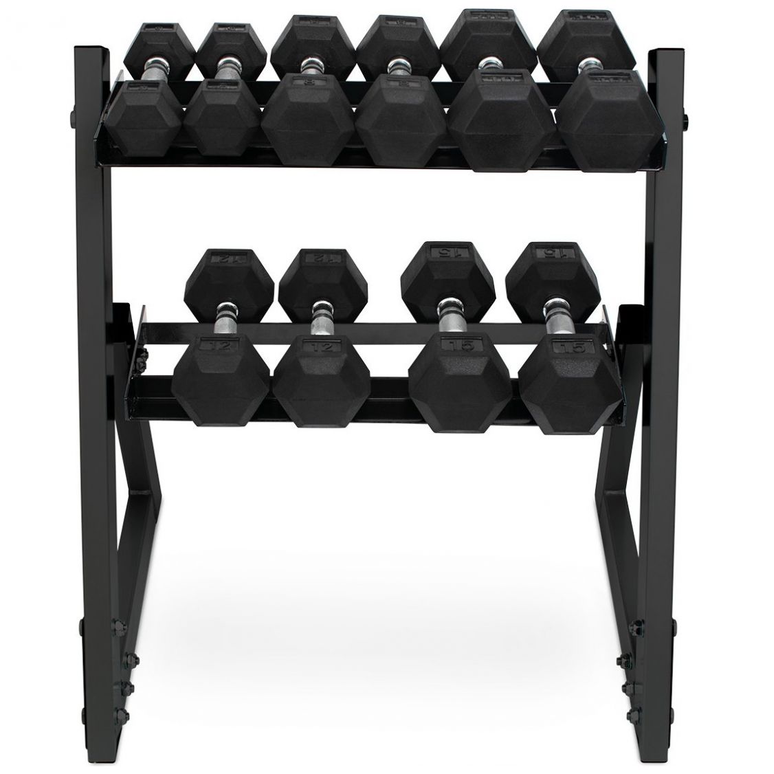 Rack Y Set de Pesas Weider