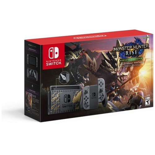 Consola Nintendo Switch Monster Hunter Rise Deluxe