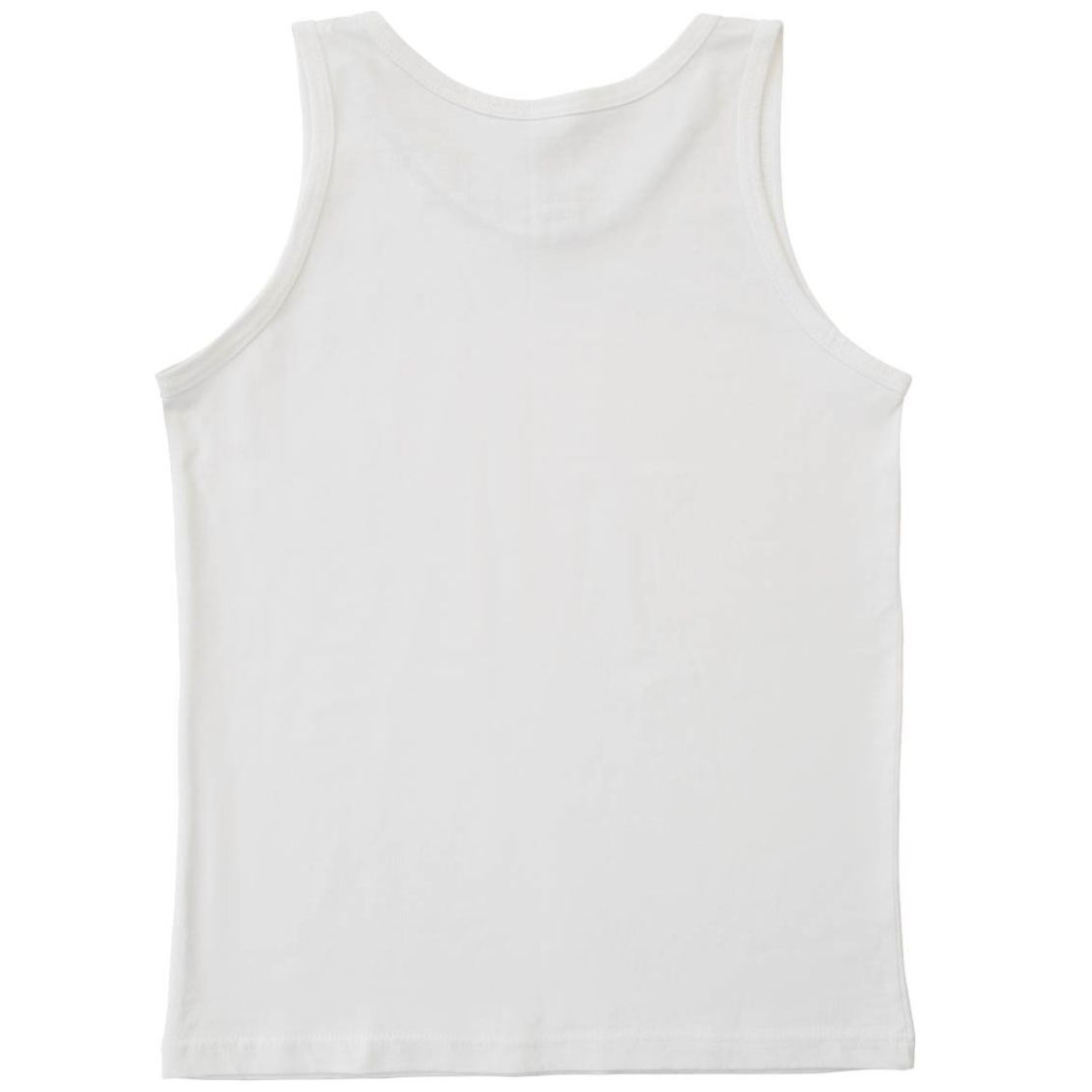 Camiseta Blanca Sin Mangas para Niño Oscar Hackman Modelo Ohoic2