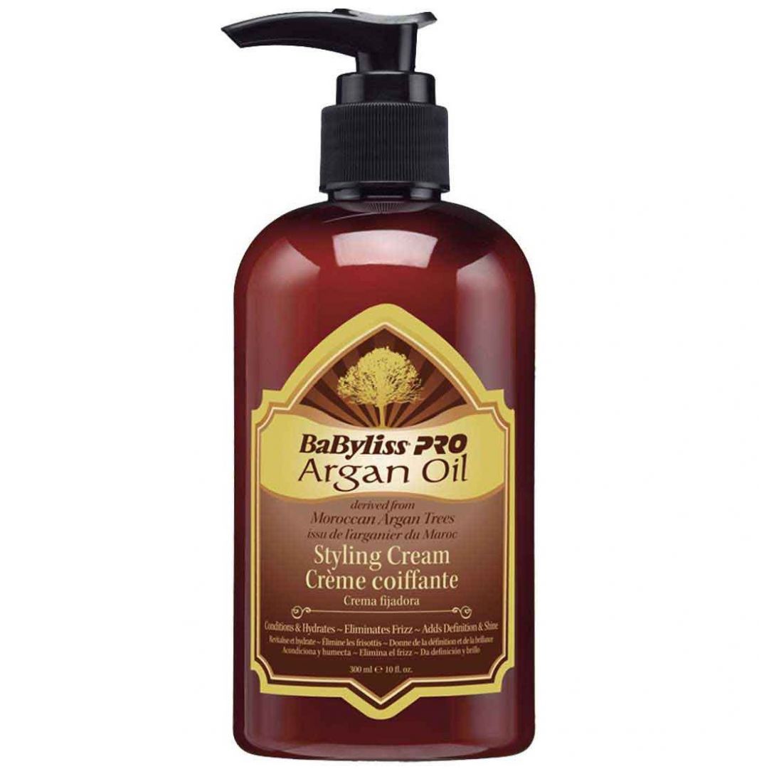 Crema Estilizadora Babyliss Pro con Aceite de Argan 280 G