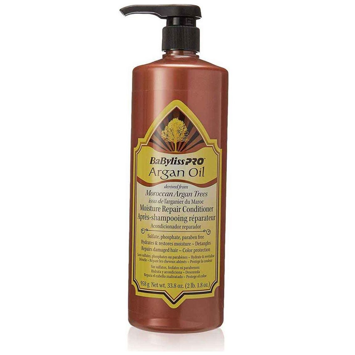 Acondicionador Reparador Babyliss Pro con Aceite de Argan 958 G