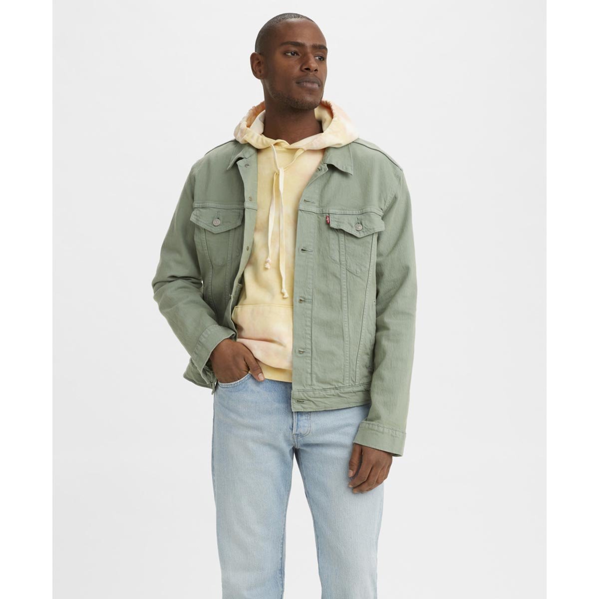 Chamarra Verde para Hombre Levi's Modelo Elo 723340560