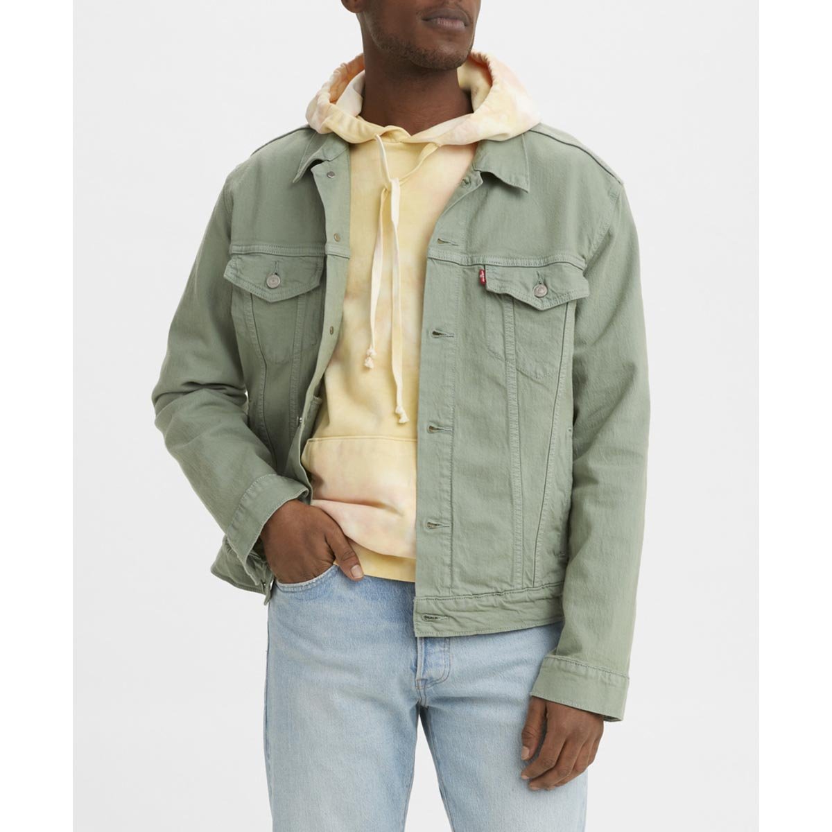 Chamarra Verde para Hombre Levi's Modelo Elo 723340560