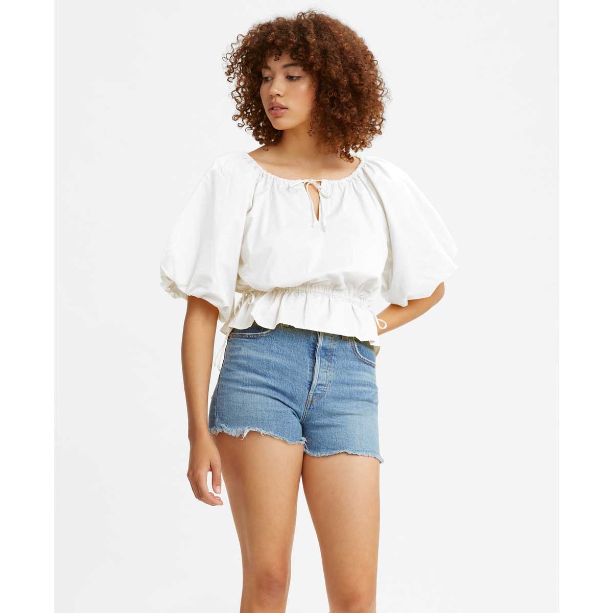 Blusa Blanco Calliope Ss Top Levis