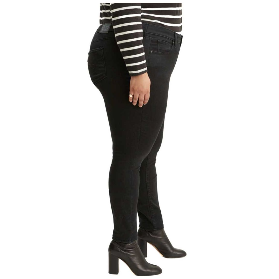 Jeans Skinny Fit Levi's 721 Cintura Alta para Mujer Curvy