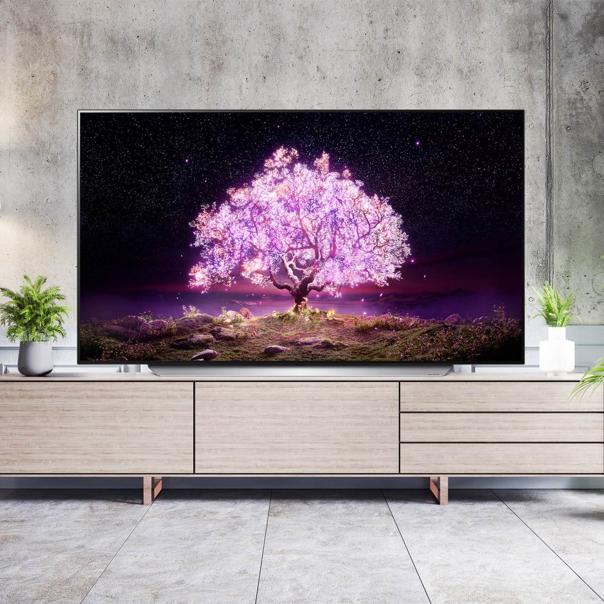 Pantalla LG 55" Oled Ai Thinq 4K Smart Tv Oled55C1Psa