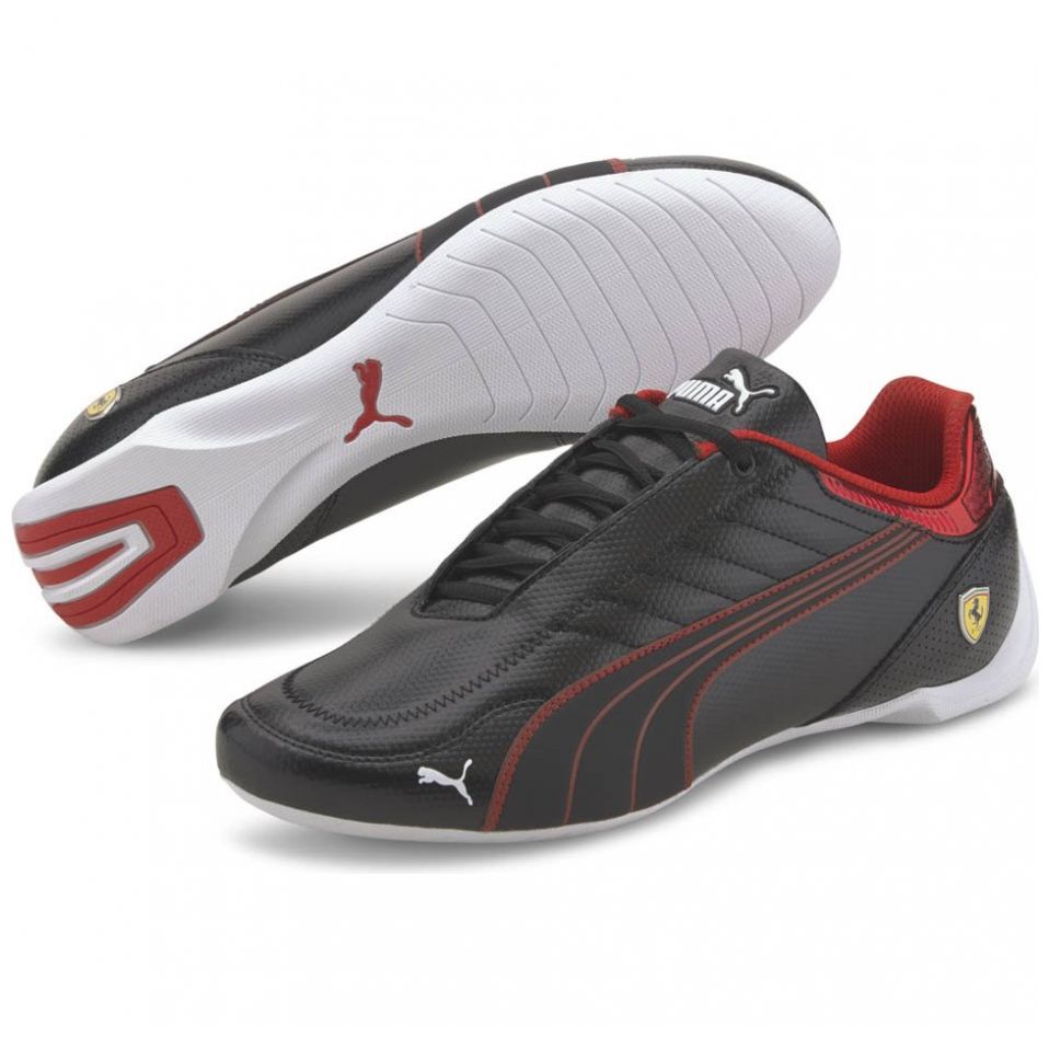 Tenis Negro Unisex Puma Ferrari Race Future Kart Cat Modelo 306586 01