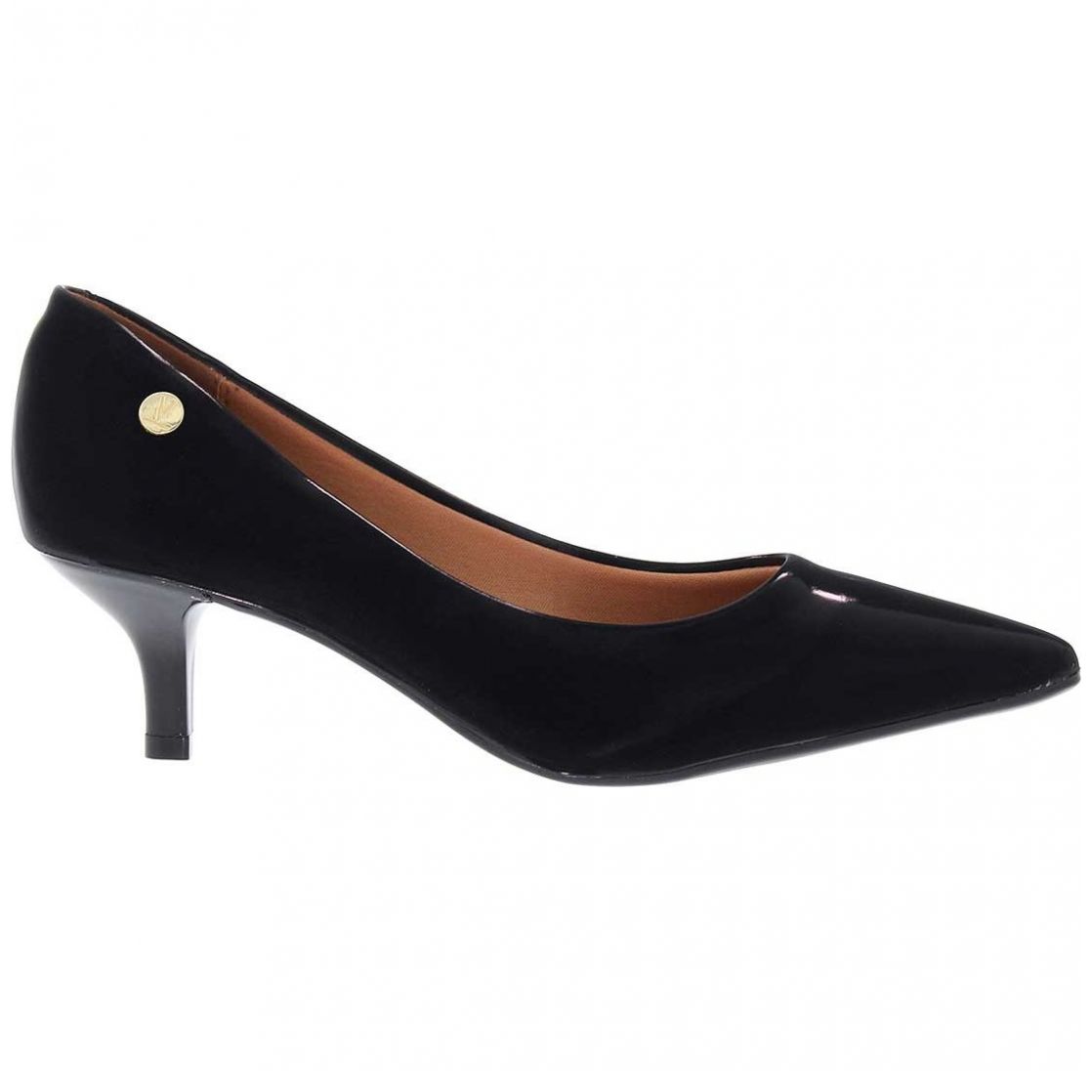 Zapatilla Vizzano Negra Puntal de Tacón Bajo para Mujer