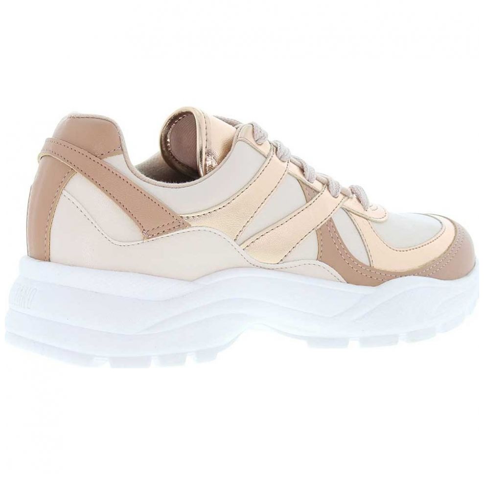 Tenis Sneakers Mujer Blanco Pedreria Oro Rosa Plataforma 4cm 4001 –  Pattyglosstore