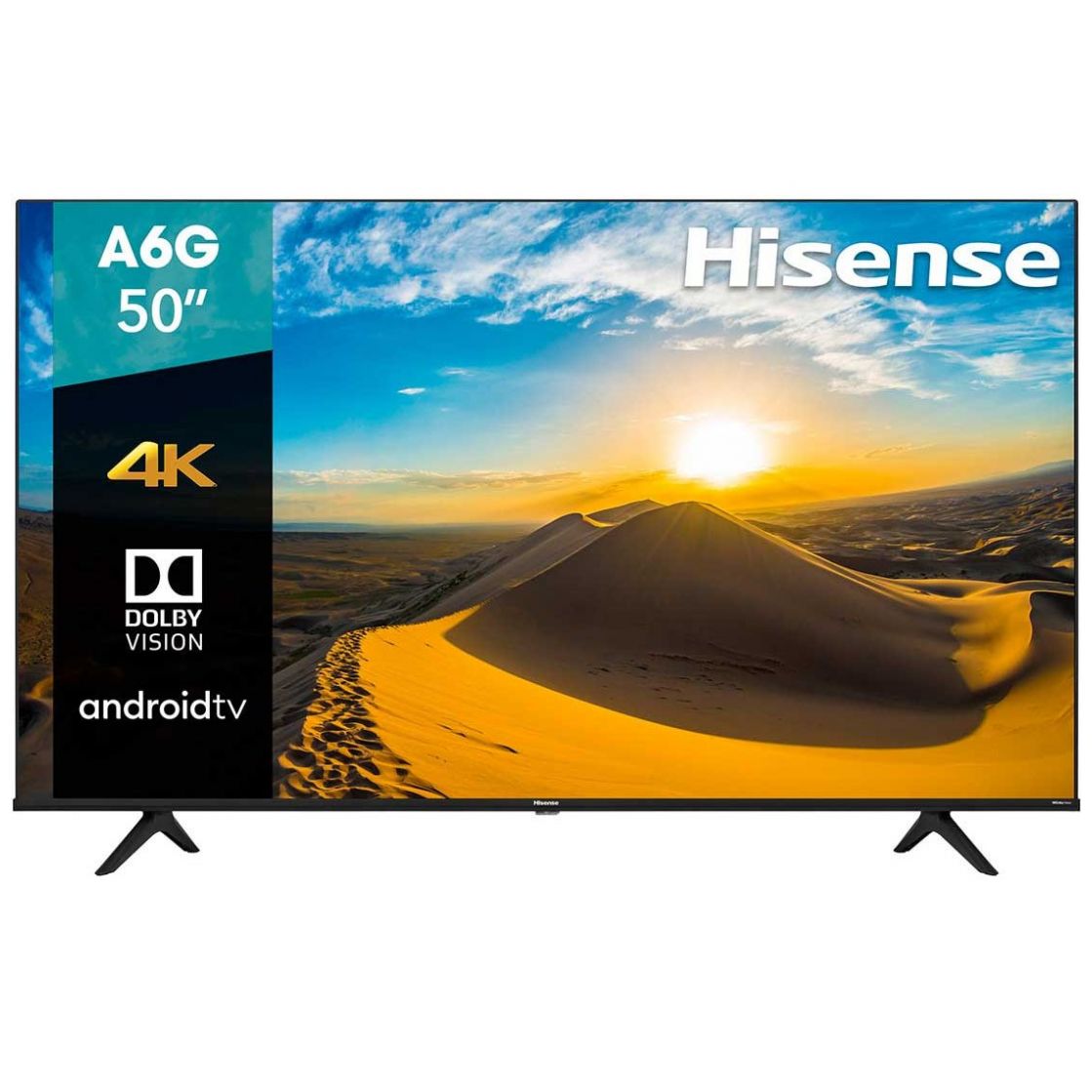 Pantalla Hisense 50" 4K Uhd A6G Tv (50A6G 2021)