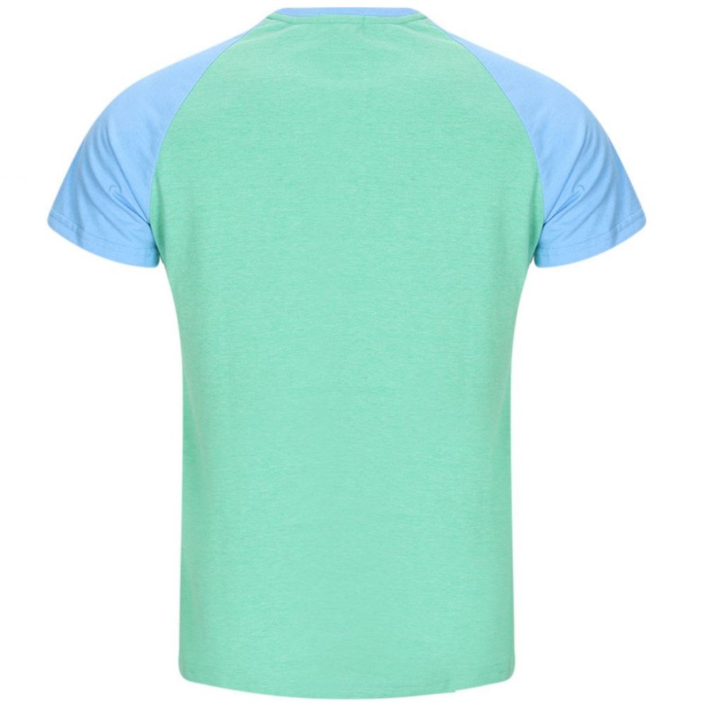 Playera Verde Manga Corta para Caballero Marca Polo Club Modelo 8821Mzncomb