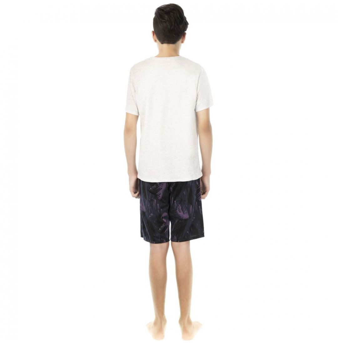 Pijama Playera con Short Skiny Modelo 73632 para Niño