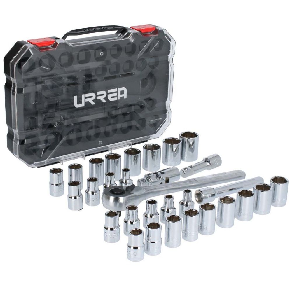 Juego Dados Accesorios Combinados 30Pz 1/2 Cd Urrea