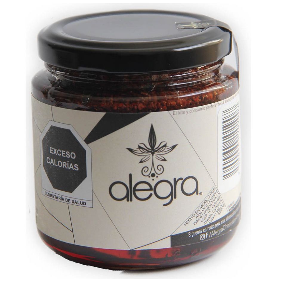 Miel y Nibs de Cacao Alegra