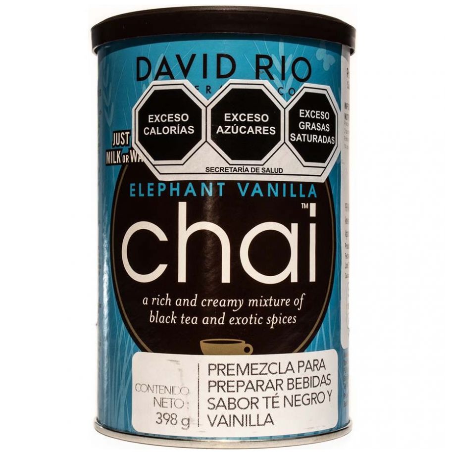  Chai Elephant Vanilla 398 Grs David Rio