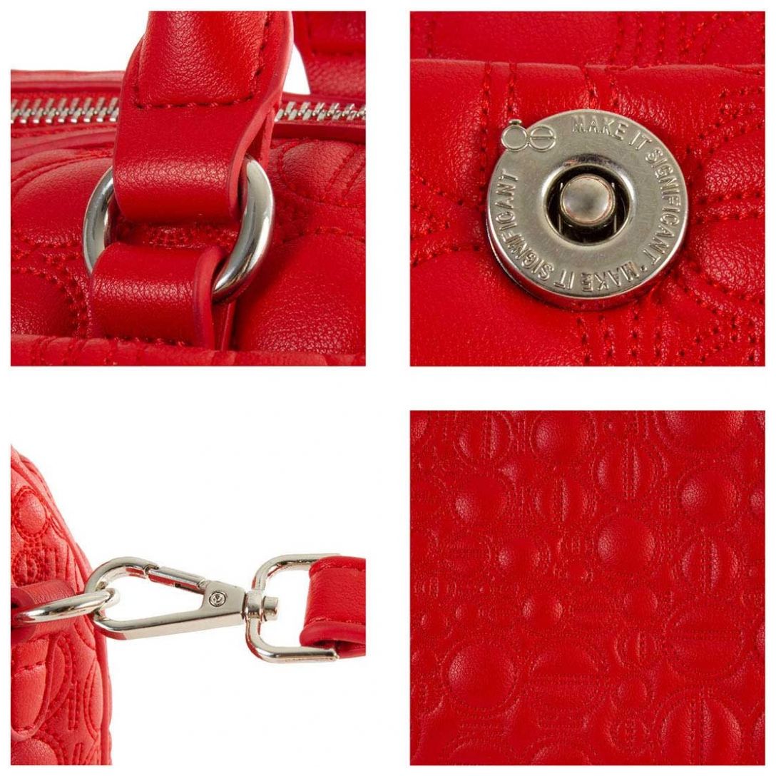 Bolso Bowling Cloe Roj 1Blco20669Roj