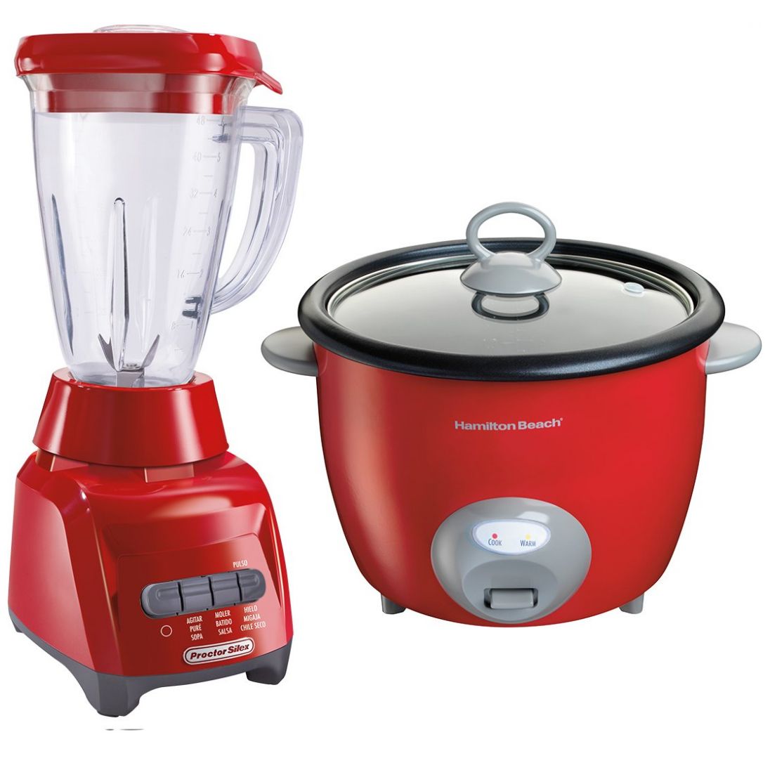 Paquete Licuadora Y Arrocera Hamilton Beach Com040