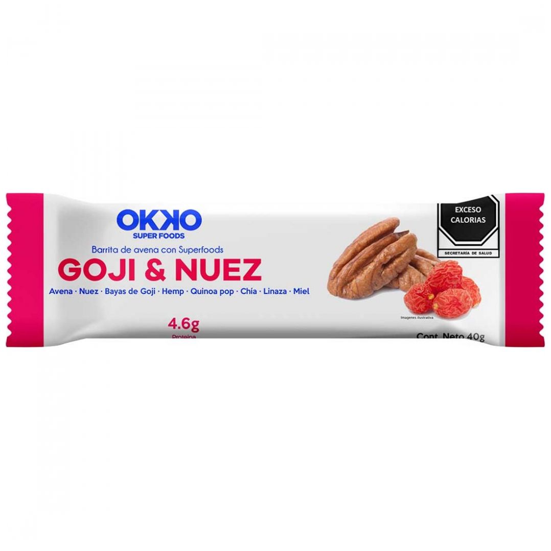 Goji Y Nuez Individual Okko 480 G