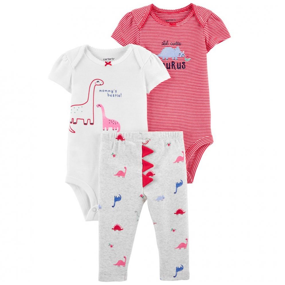Set de 2 Pañaleros y Pantalón para Bebé Marca Carter´s Modelo 1K116910