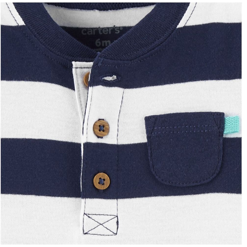 Set de 2 Pañaleros y Pantalón para Bebé Marca Carter´s Modelo 1H372810