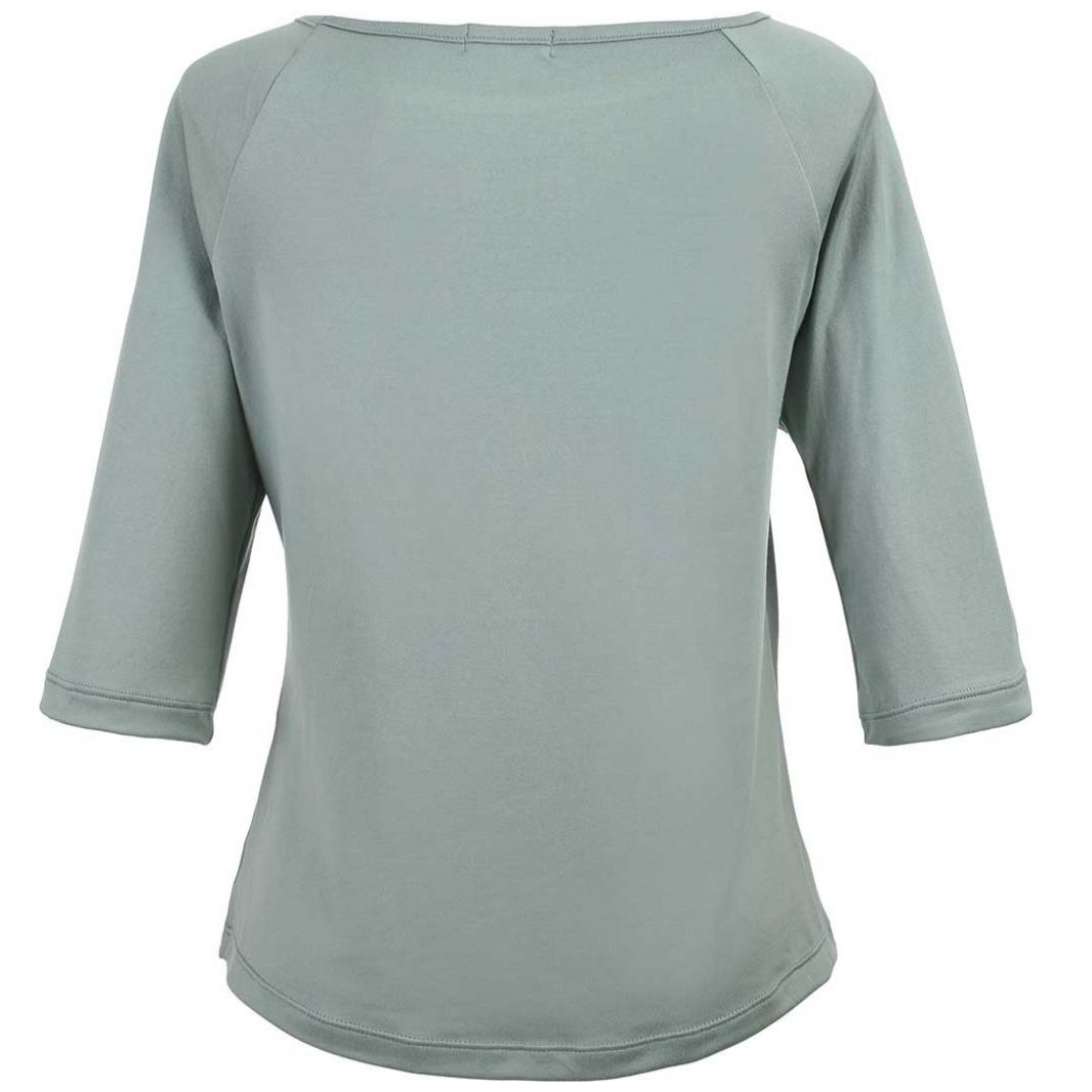 Playera Cuello Ojal Manga 3/4 Life Styler