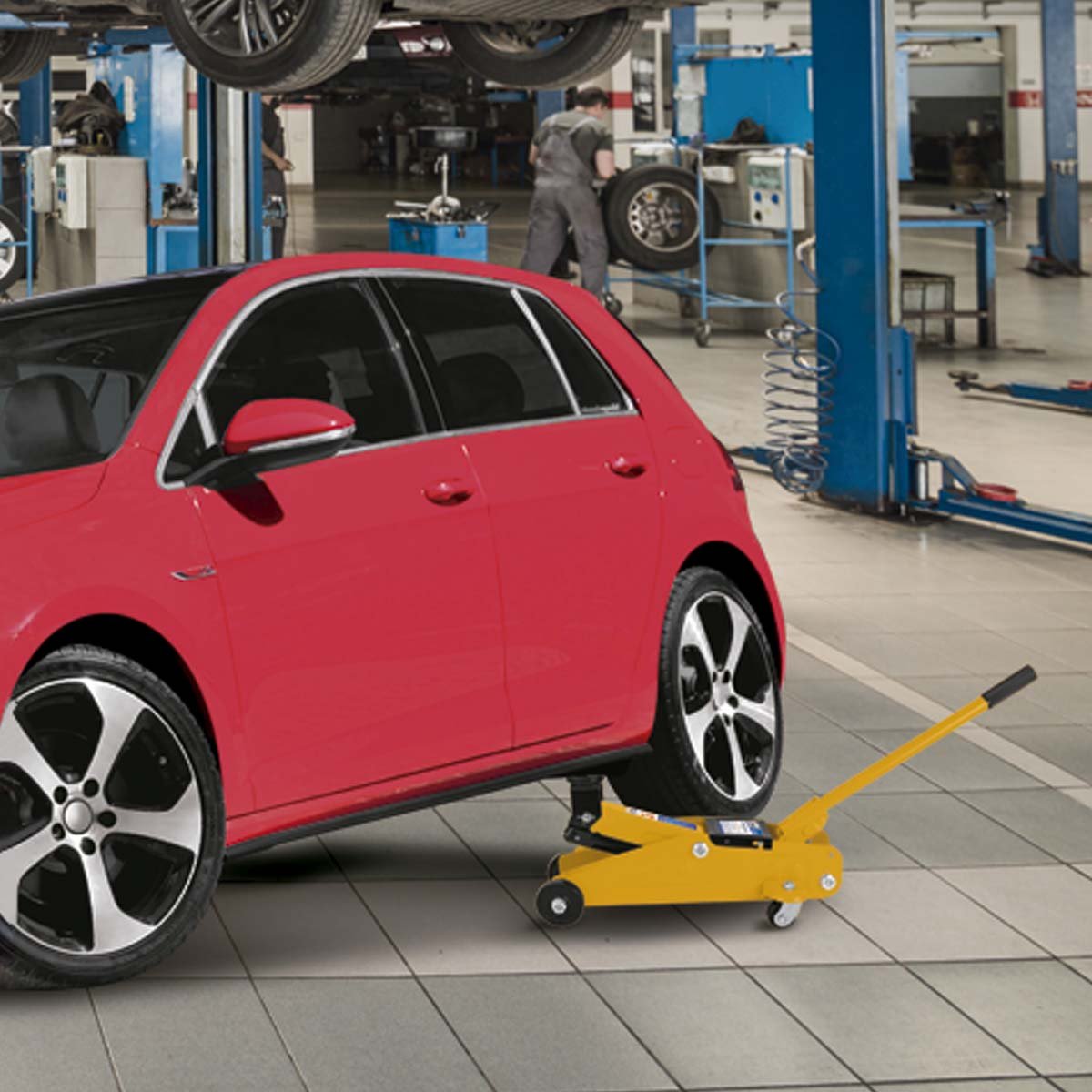 Gato Patín 2 Tons Dc-Fj2T Silverline